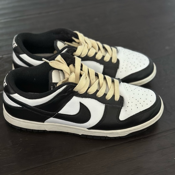 Nike Dunks Black and White Sneakers - Picture 3 of 4